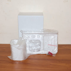 3in1 Wall Mounted Multi-Compartment Toothbrush & Soap Holder with Cup (1 Pc)