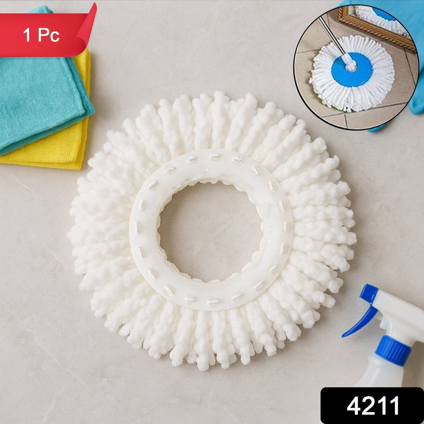 360° Rotating Microfiber Mop