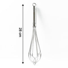 Apex Stainless Steel Medium Hand Whisk (1 Pc)