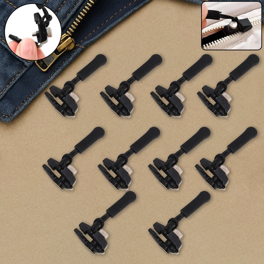 Portable Universal Detachable Zipper Slider (10 Pc /Medium)