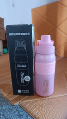 Customize Stainless Steel Vacuum Insulated Water Bottle WIth Straw (550ml)