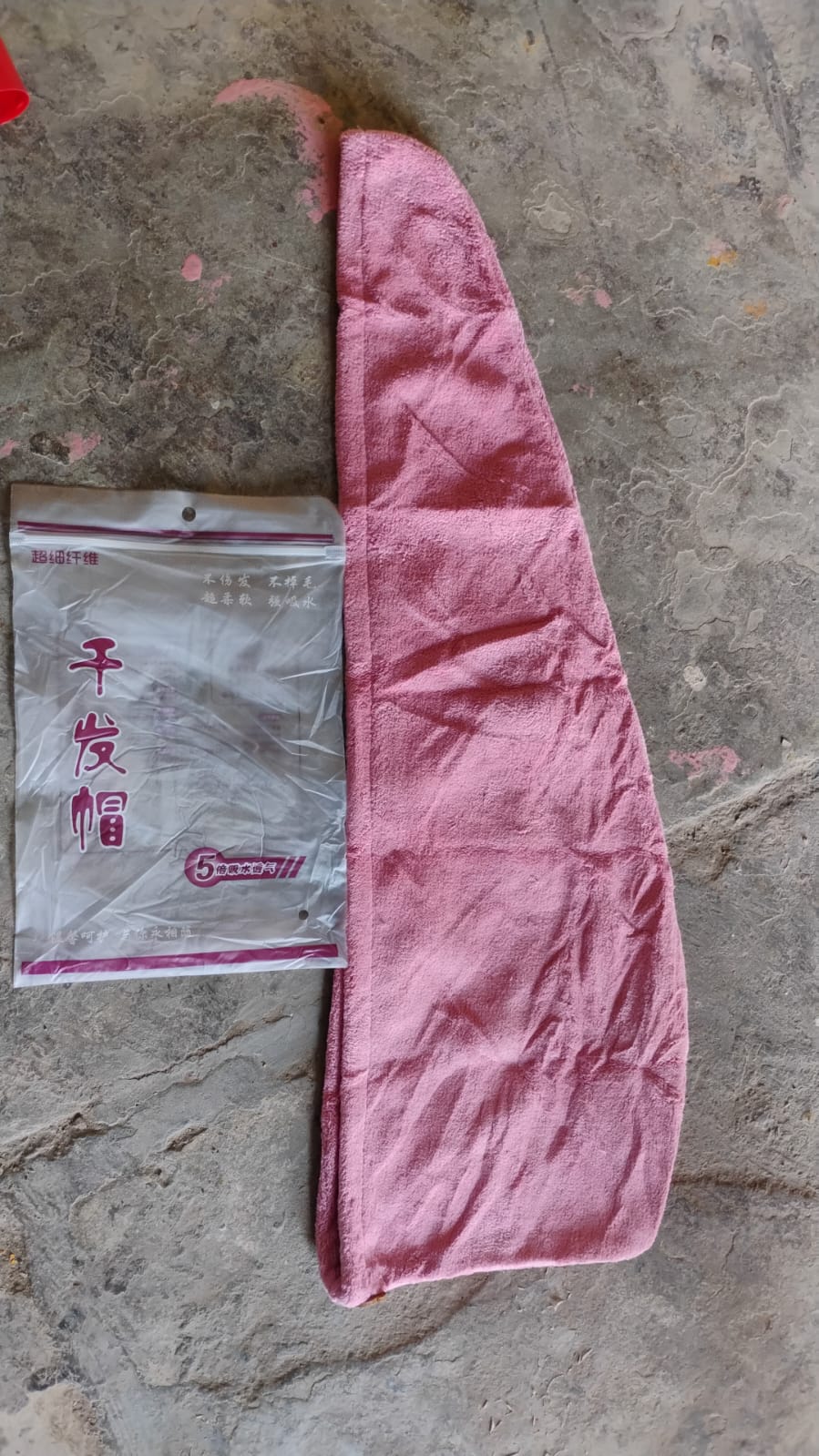 Microfiber Hair Wrap Towel Cap (1 Pc / 63x23 Cm / Mix Color), Hair accessories