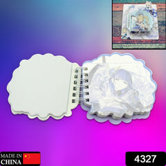 Cartoom Diary Personal Diary Printed Fancy page Diary Multi Shape Cartoon Diary (Unique Mini Diary, Pocket Size Diary , Travel Diary , Notebook ) (1 Pc)