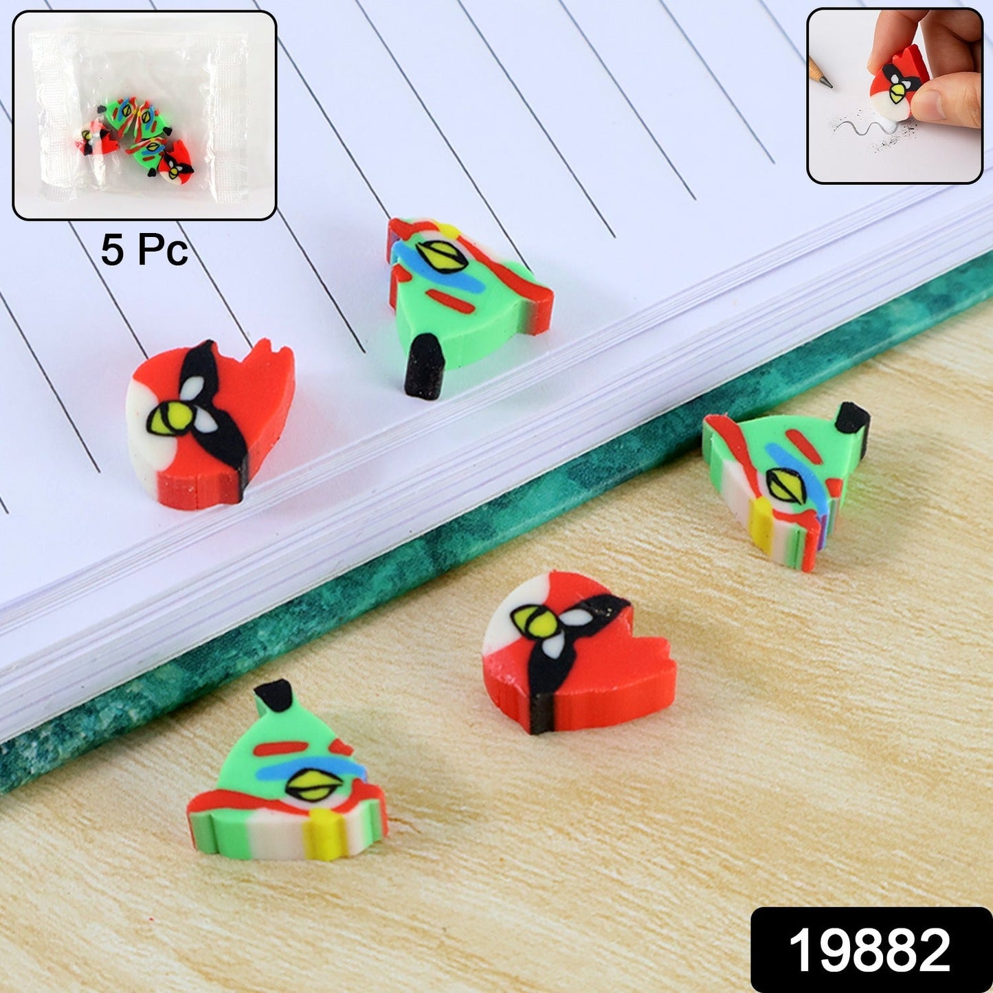 Cartoon Erasers
