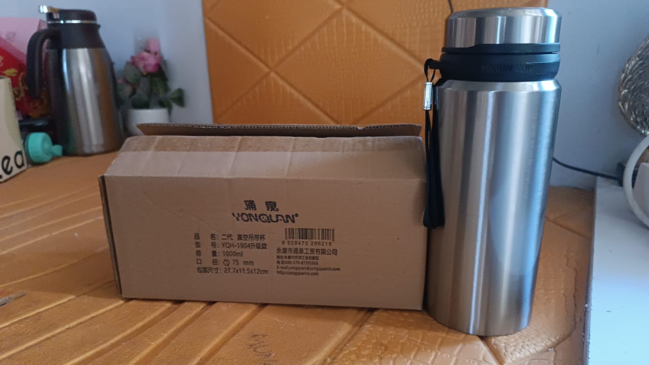 Customize Stainless Steel insulated Vacuum Water Bottle (1000ml)