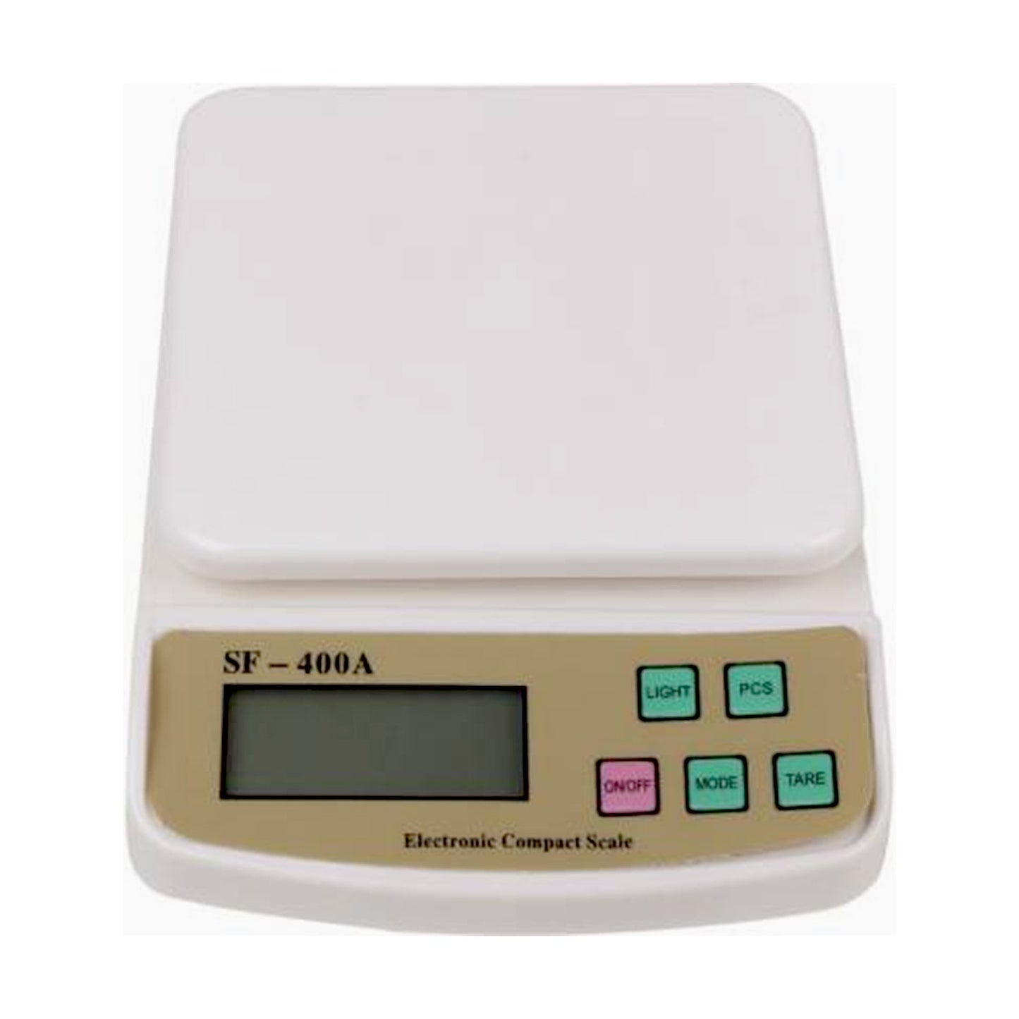 Kitchen weighing scale with digital display