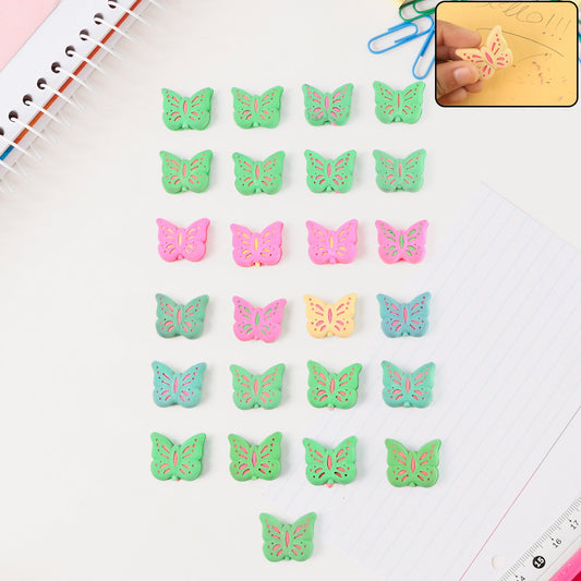 Butterfly Shape Eraser Rubber