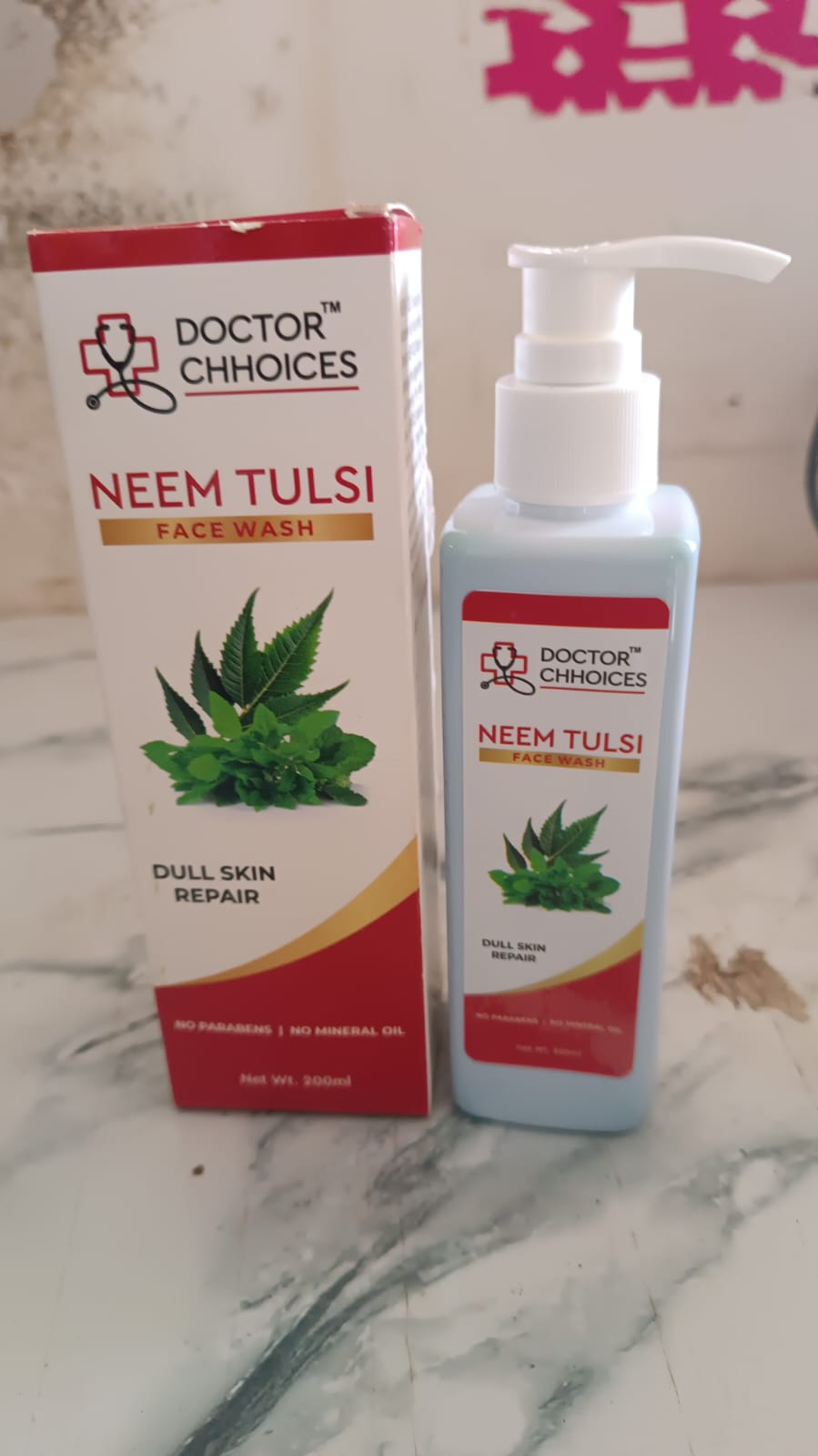 Doctor Chhoices Neem Tulsi Face Wash – 200ml (1 Pc)