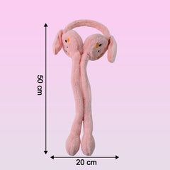 Fluffy Rabbit Ear Plush Winter Earmuffs