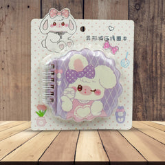 Cartoon Diary Personal Diary Printed Fancy page Diary Multi Shape Cartoon Diary (Unique Mini Diary, Pocket Size Diary , Travel Diary , Notebook ) (1 Pc)