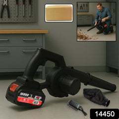 Multi-Purpose Home and Garden Air Blower Kit with Collection Bag for Easy Cleaning