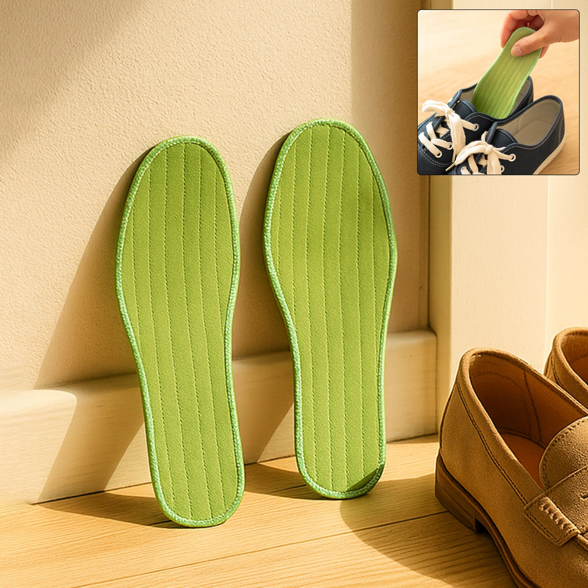 Premium comfort shoe insoles size 41