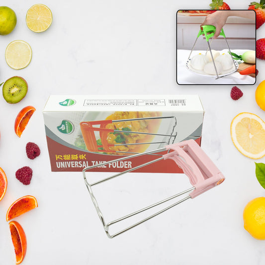 Kitchen Tongs, Bowls Clip Wear Resistant Bowls Plates Clip Lifter For Restaurants for Kitchen (1 Pc)-01