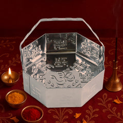 Octa Shine Stainless Steel Puja Basket