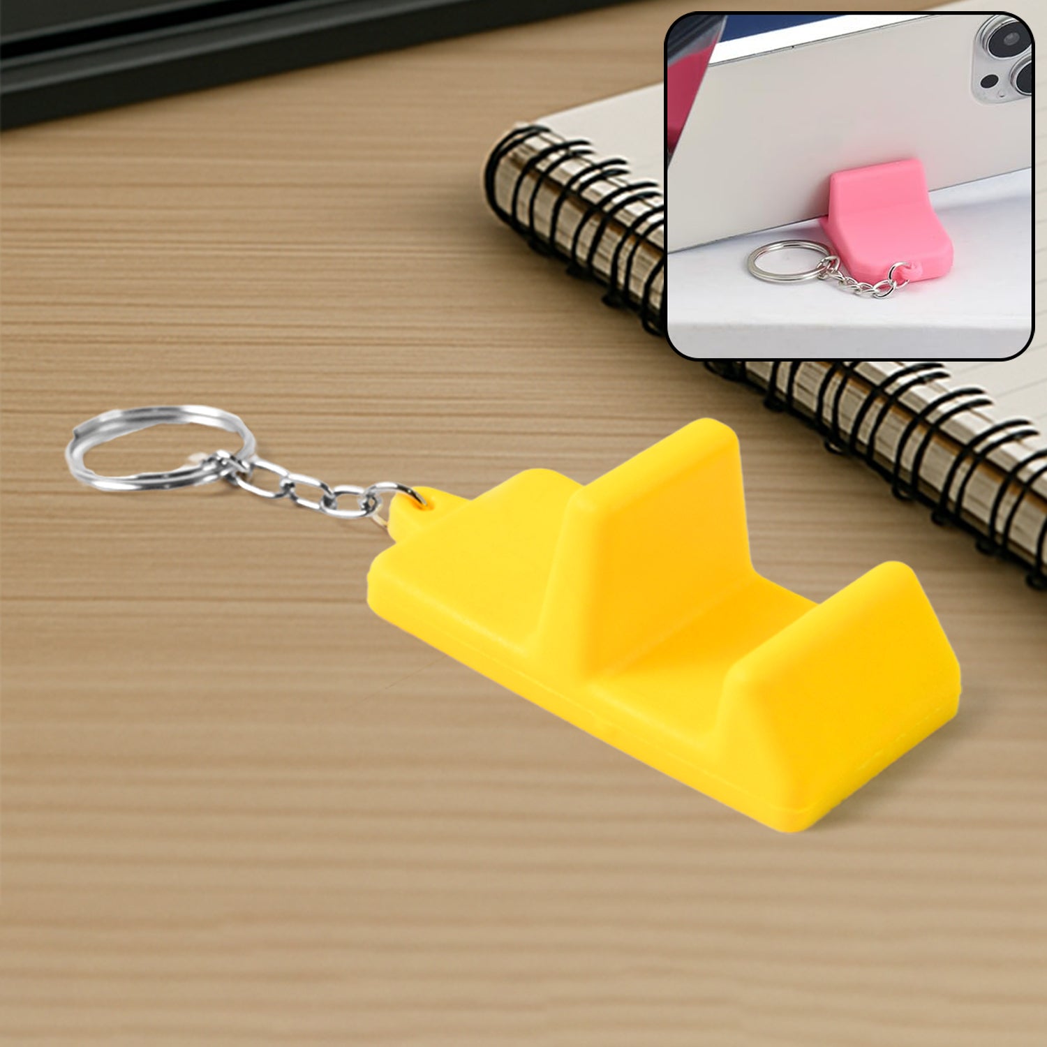 Customized Keychain Mobile Stand 