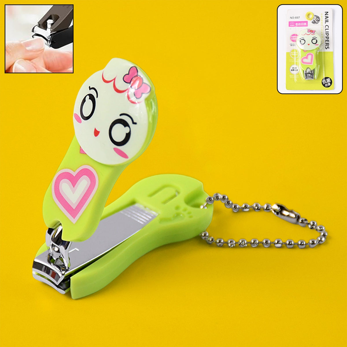 Cute Cartoon Nail Clipper  / Cutter Lovely Cat Bear Frog Small (1 Pc)
