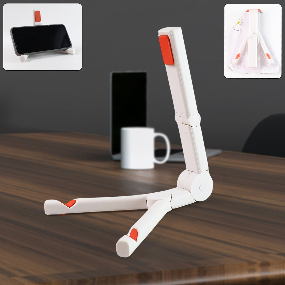 Foldable Mobile Phone & Tablet Stand 