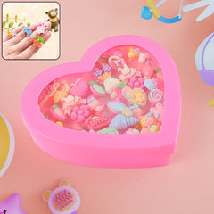 Heart Treasure Kids Ring Set
