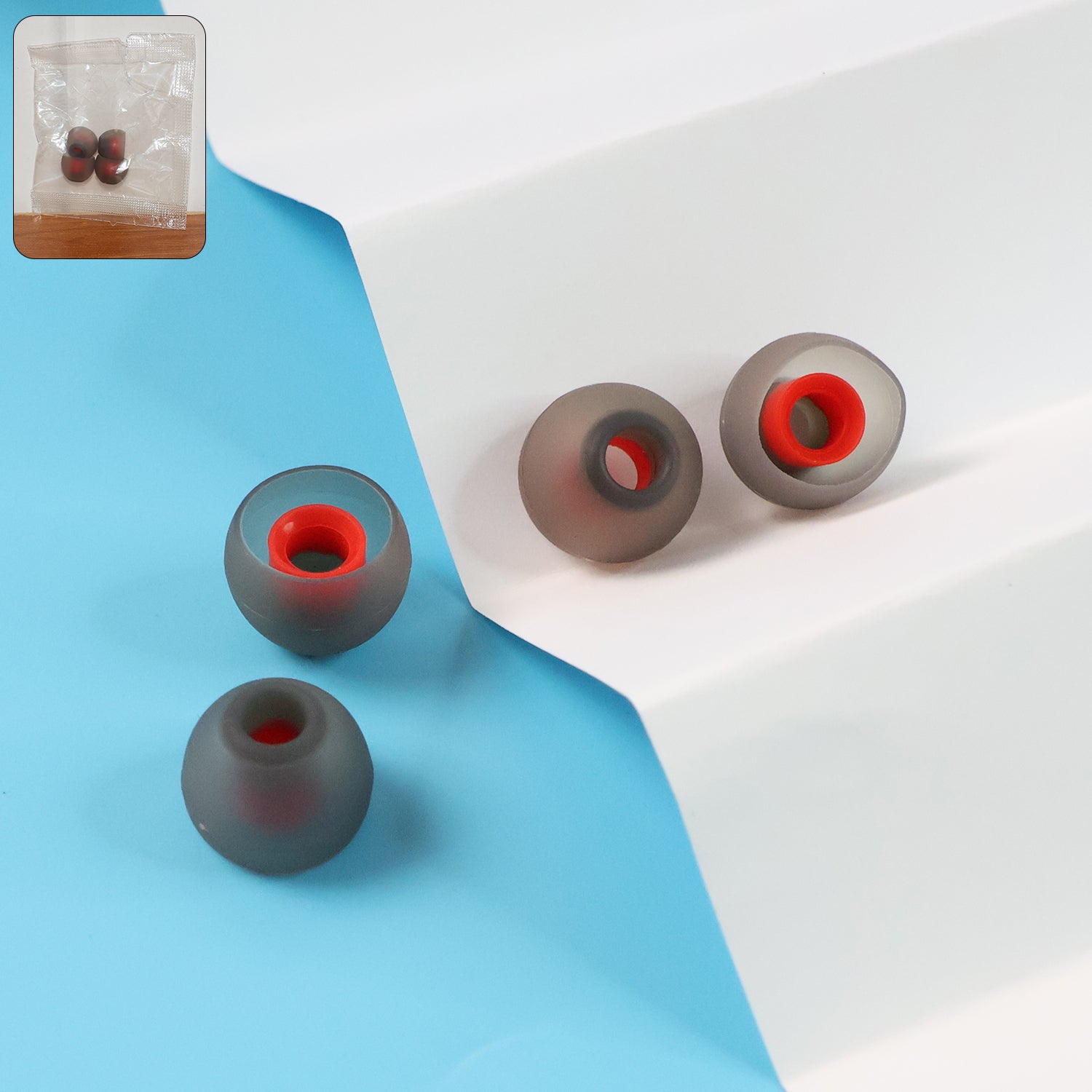 Silicone Earbud Tips - (4 Pc / Set)