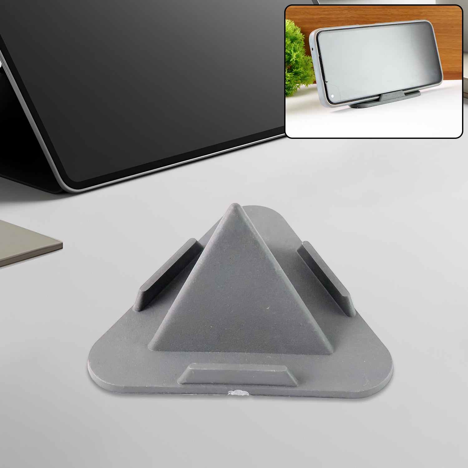 Pyramid Grey Mobile Stand 