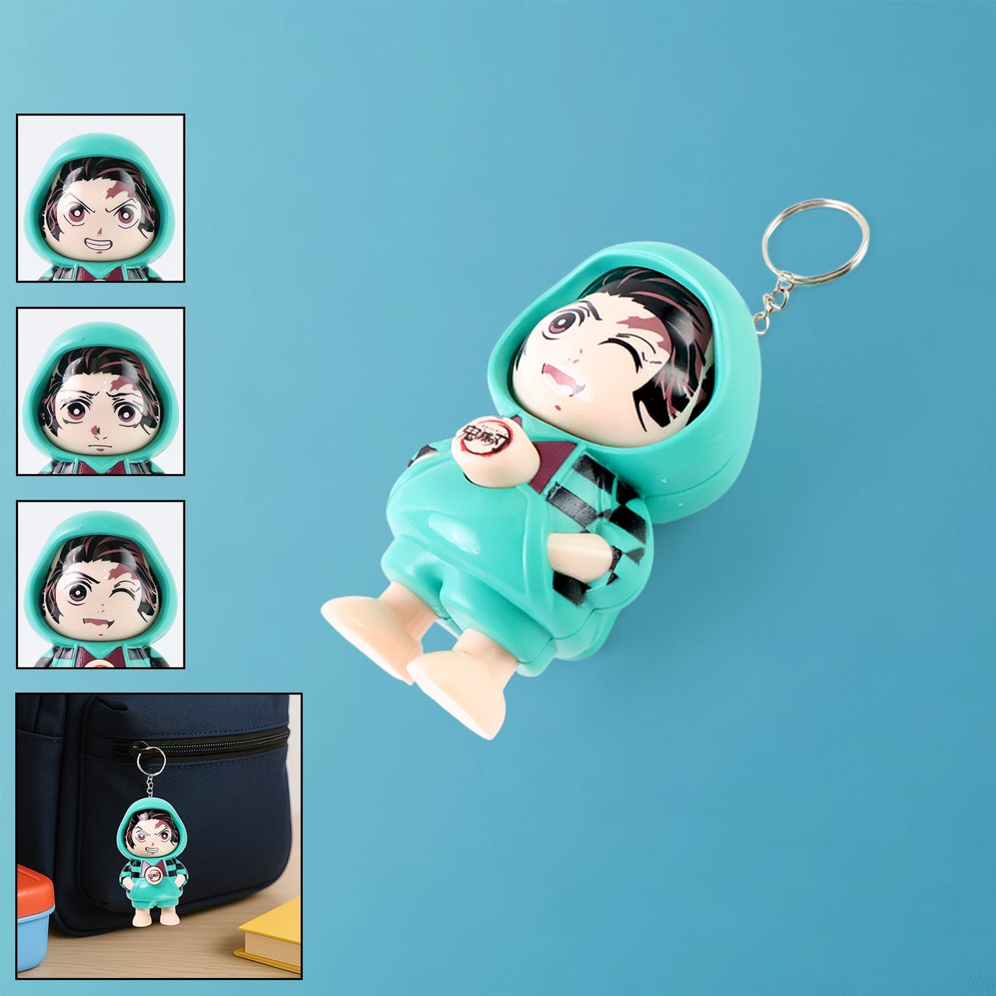 Cute Cartoon Character Keychain