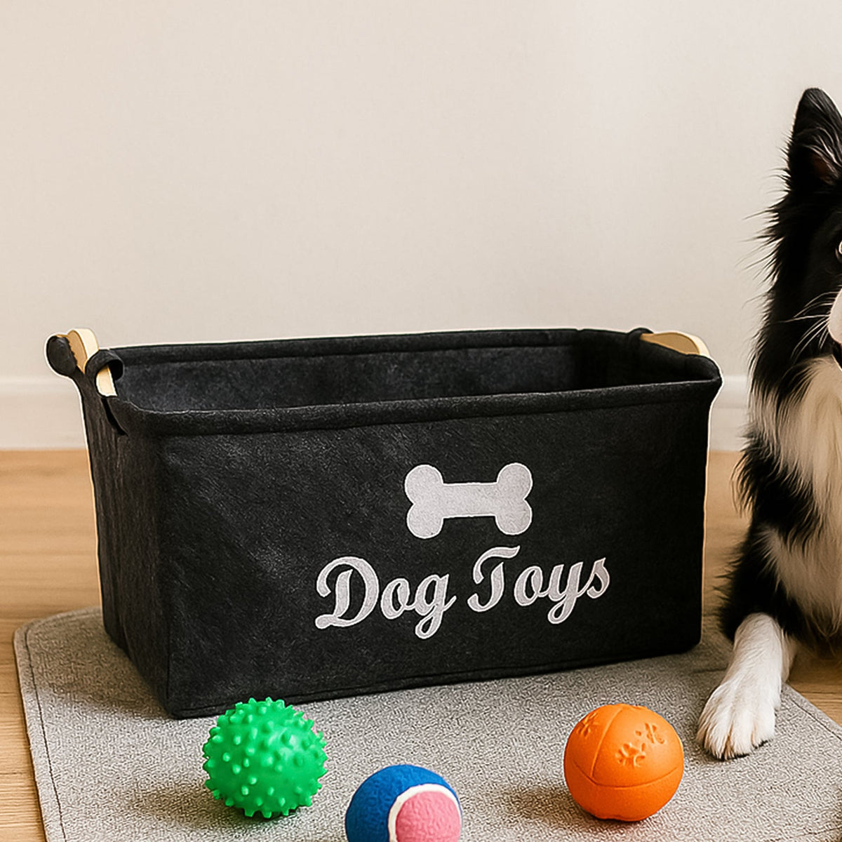 Pet Toy Storage Basket