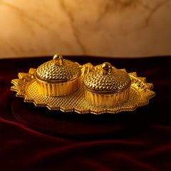 Pooja Kumkum / Roliâ€“Chawal Holder - (1 Pc)