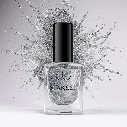 OG Beauty Starry Silver Nail Paint
