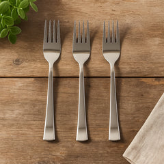 Premium Stainless Steel Dinner Fork - (3 Pc / Set)
