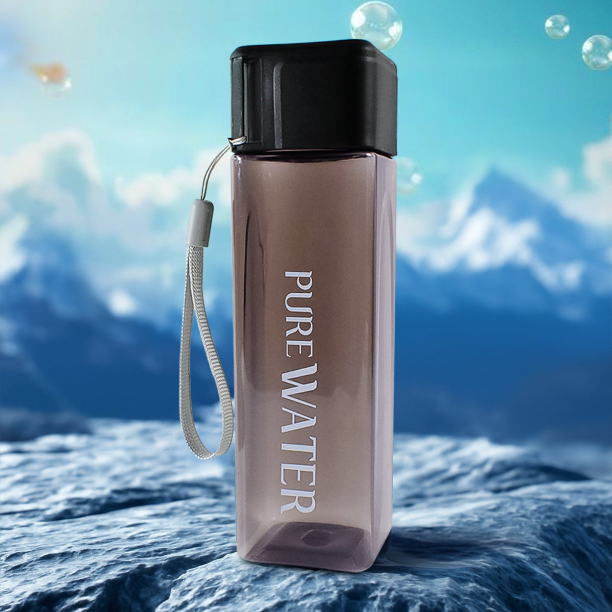 450ml Square Plastic Bottle