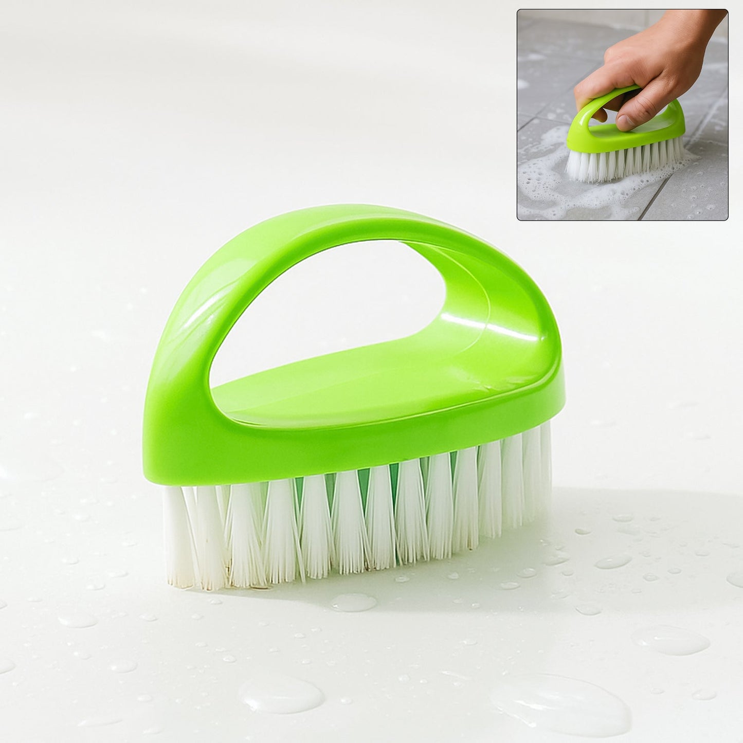 Ergonomic Hand Scrub Brush - (1 Pc)