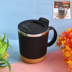 Customize Insulated Coffee Mug with Spill-Proof Lid (Approx 450ML & 1 Pc)
