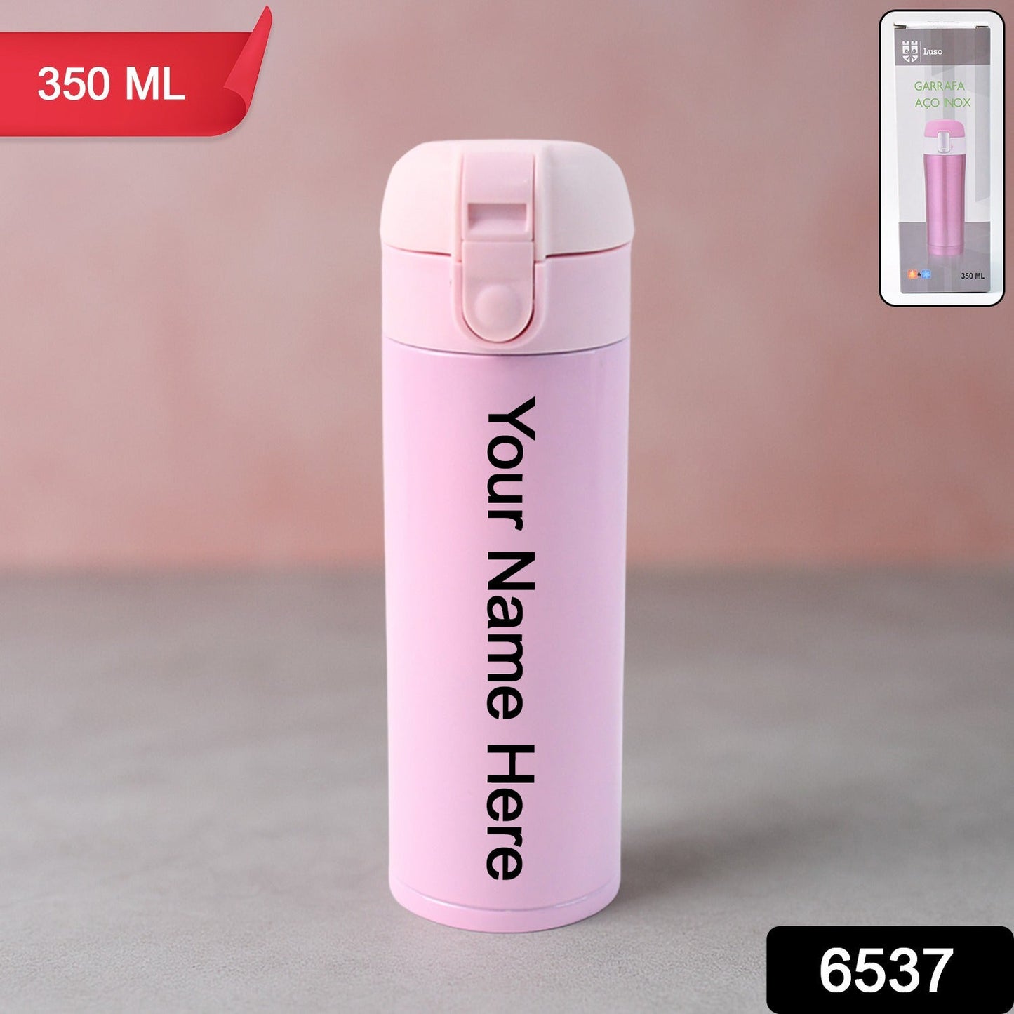 Customize Stainless Steel Vacuum Water Bottle (350ML)