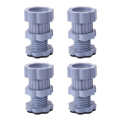 Adjustable Anti-Vibration Washing Machine Support Stand – Non-Slip PVC Lifting Stand (4 Pc Set)