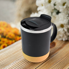 Customize Insulated Coffee Mug with Spill-Proof Lid (Approx 350ML & 1 Pc)