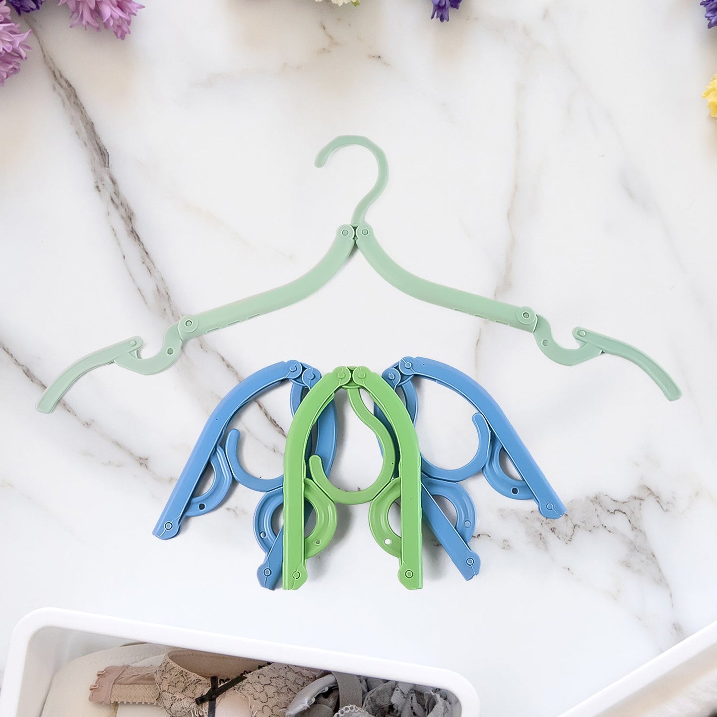Travel Hangers, Portable Folding Clothes Hangers (4 Pc / Big)