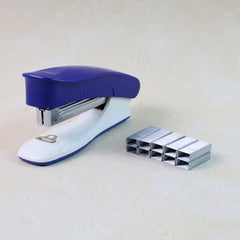 Kangaro Compact Desk Stapler with Staple Pin Set