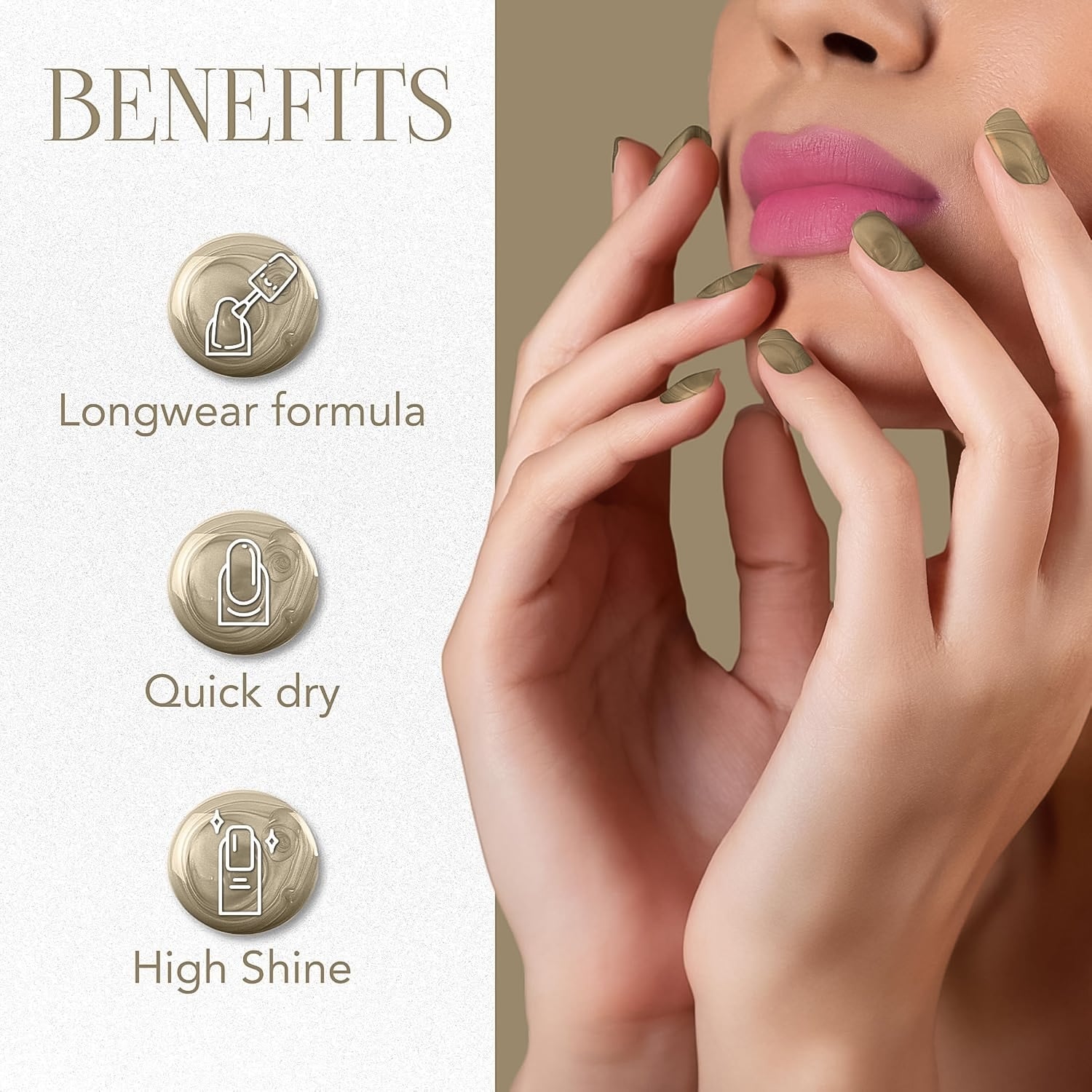 OG Beauty Premium Vintage Brass Metallica Nail Polish (1 Pc / 10 ML)