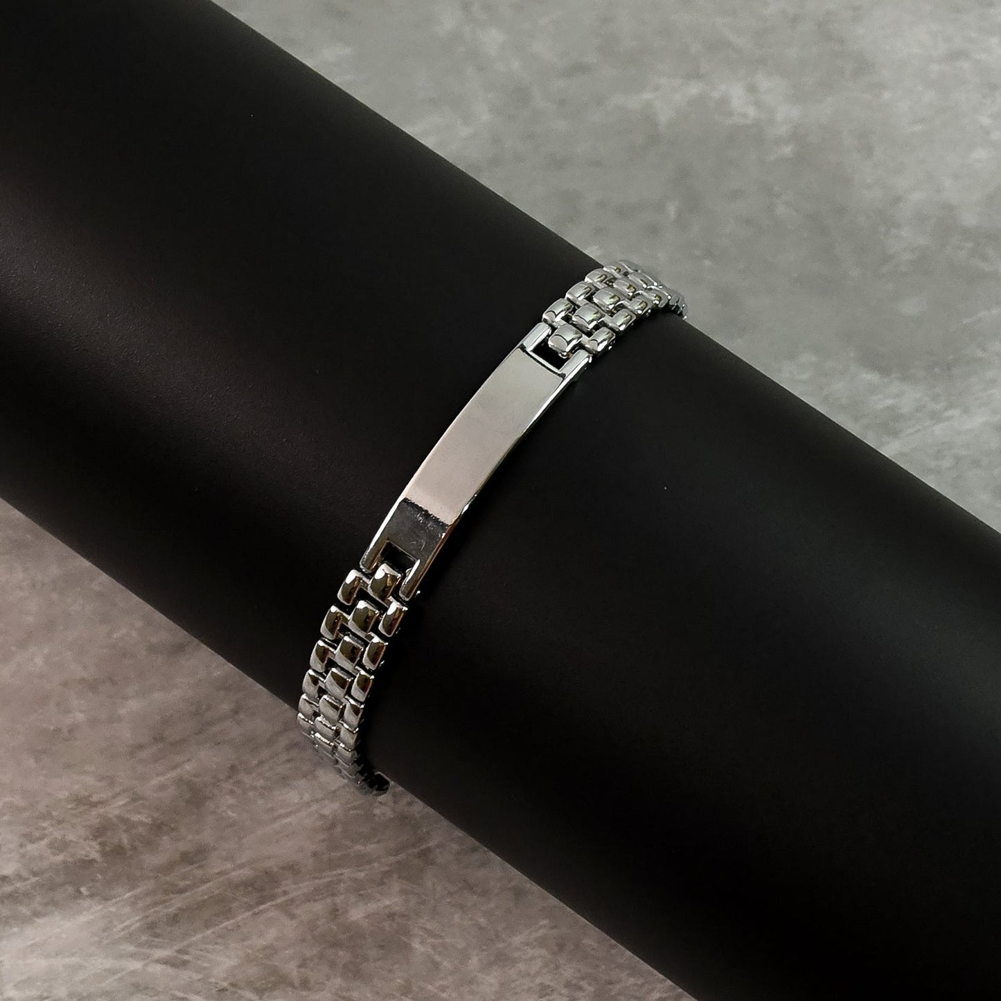 Customized / Personalized Stainless Steel Bracelet for Men (1 Pc)