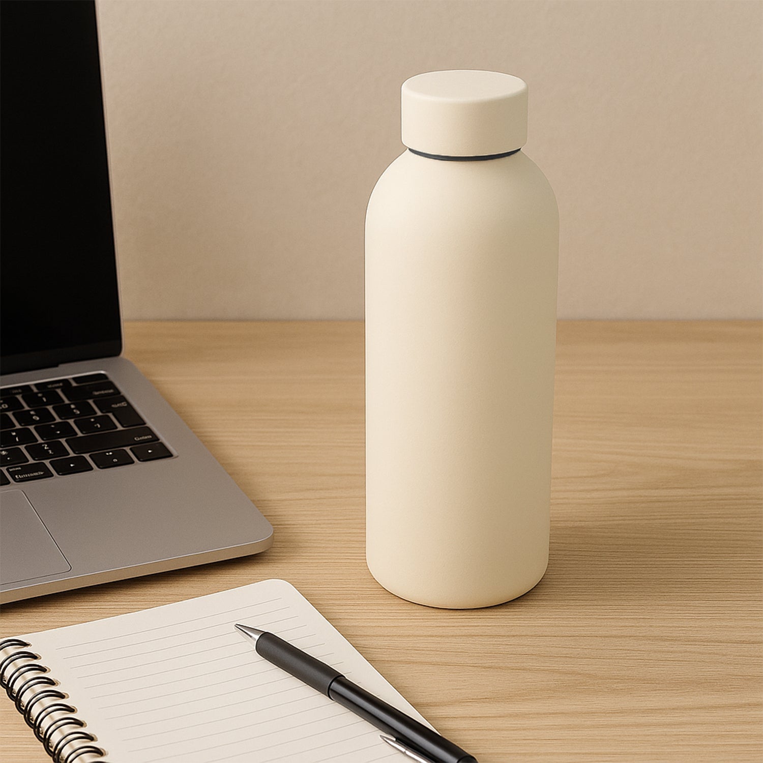 Customize Stainless Steel Double Wall Vacuum-Insulated Drink Water Bottle (Mix Color / 500 ML Approx)