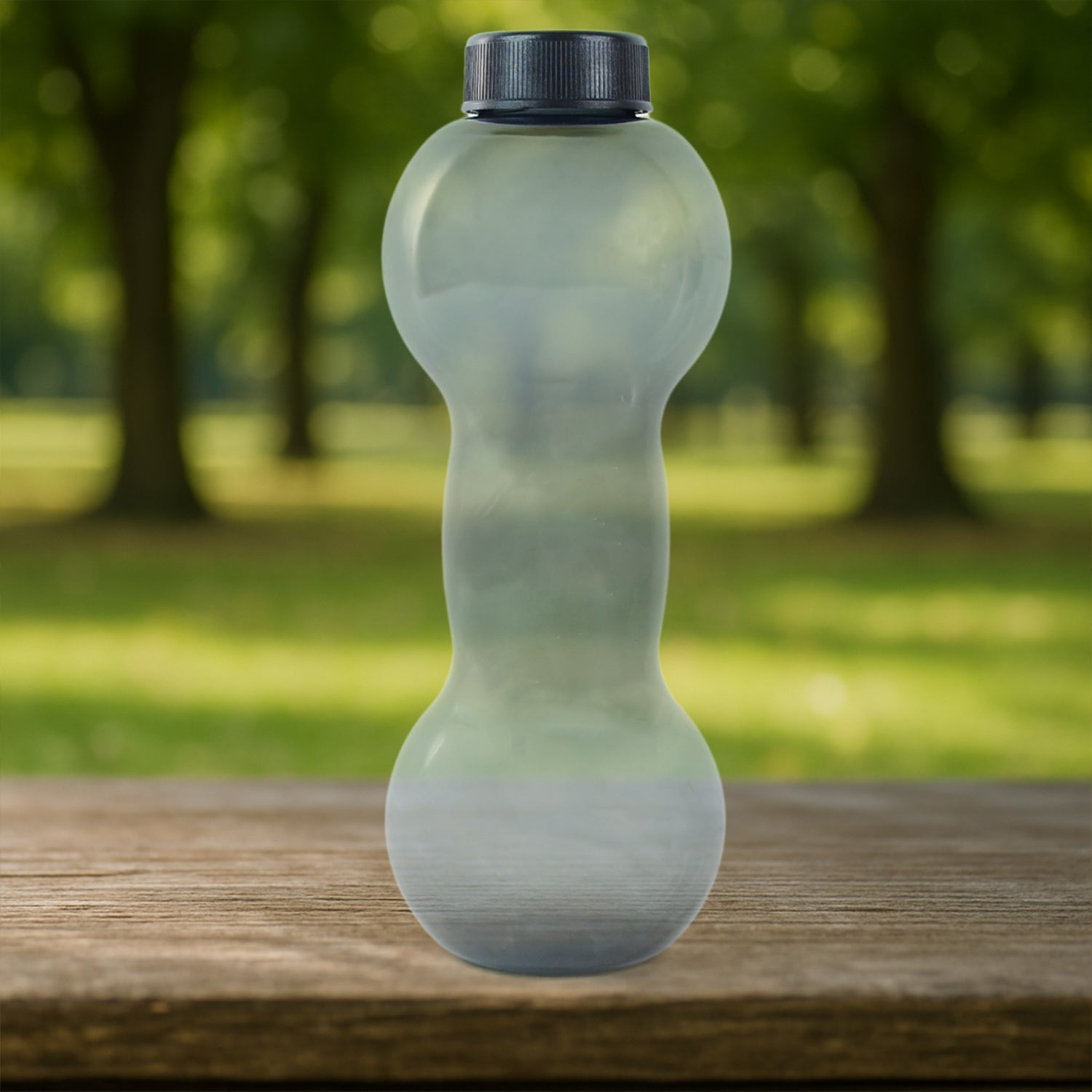 Dumbbell Water Bottle Gym Water Bottle Use For School , Gym , Office Use (550 ml)