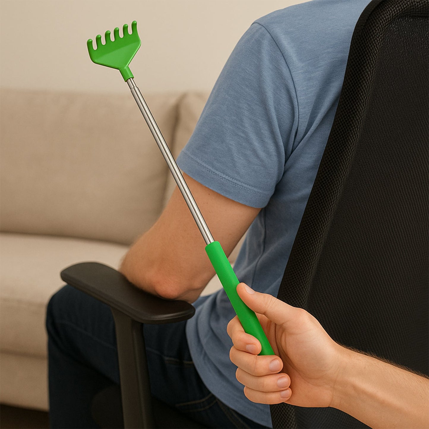 Retractable Back Scratcher Tool