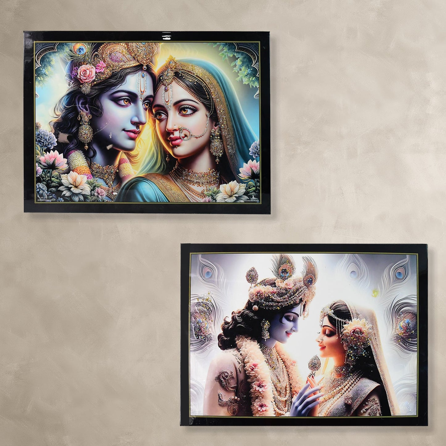 Krishna & Radha Photo Frame