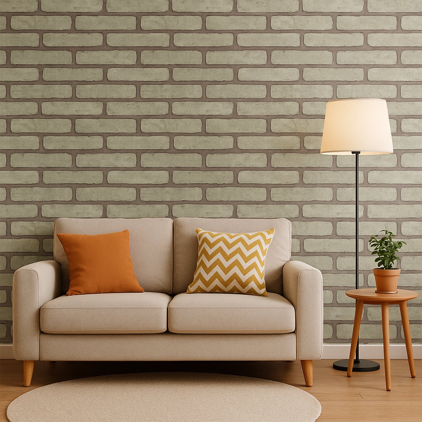 Self-Adhesive Waterproof Wallpaper Roll 45 cm x 1 m - (1 Pc)