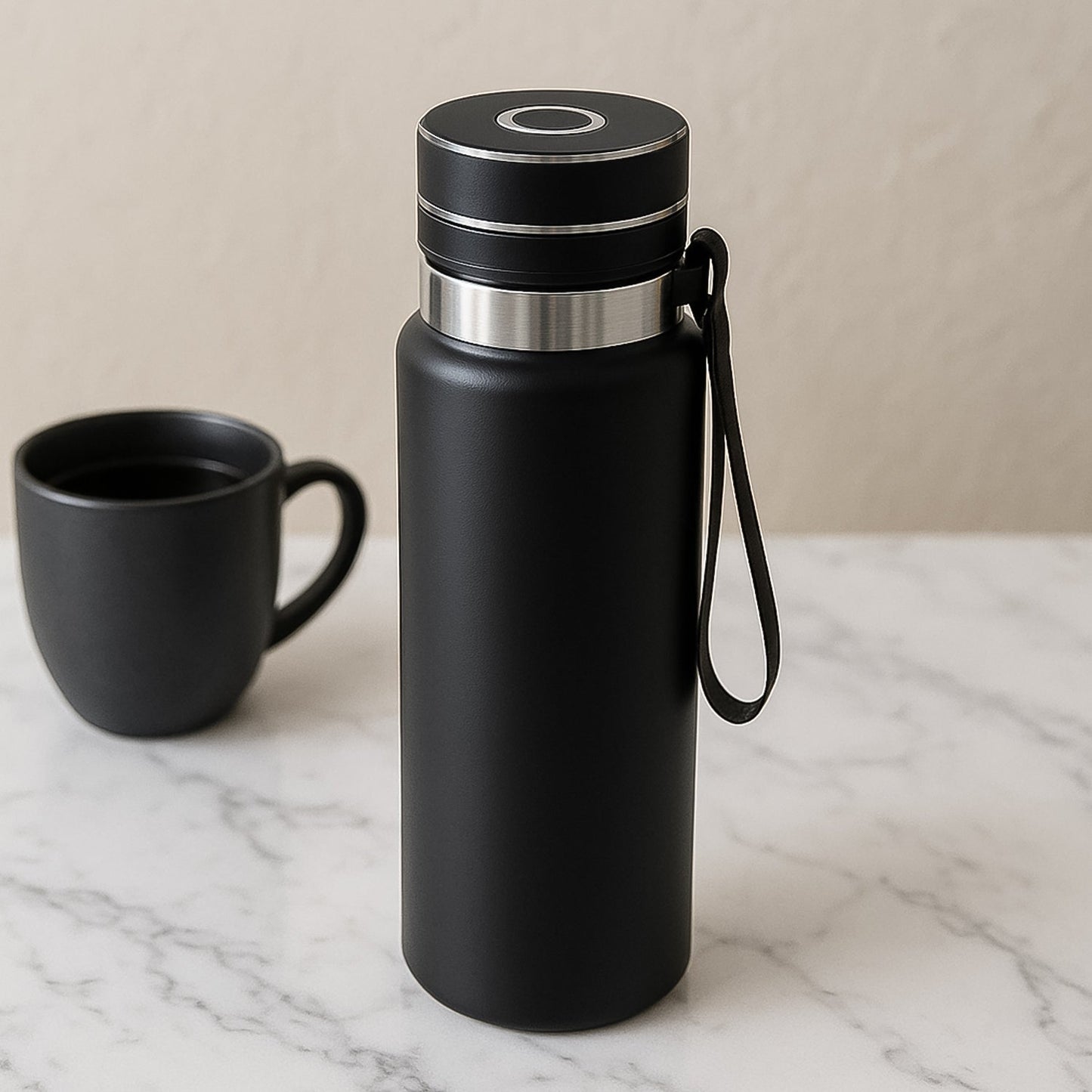 Customize Double Stainless Steel Wall Flask Vacuum Insulated Water Bottle (800 ML)