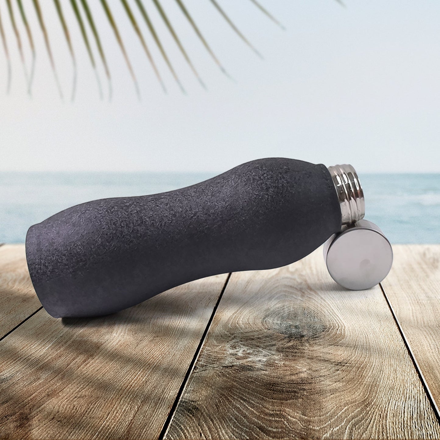 Customized / Personalized Stainless Steel Water Bottle (1000ML / Mix Colour / 1 Pc / Crocodile)