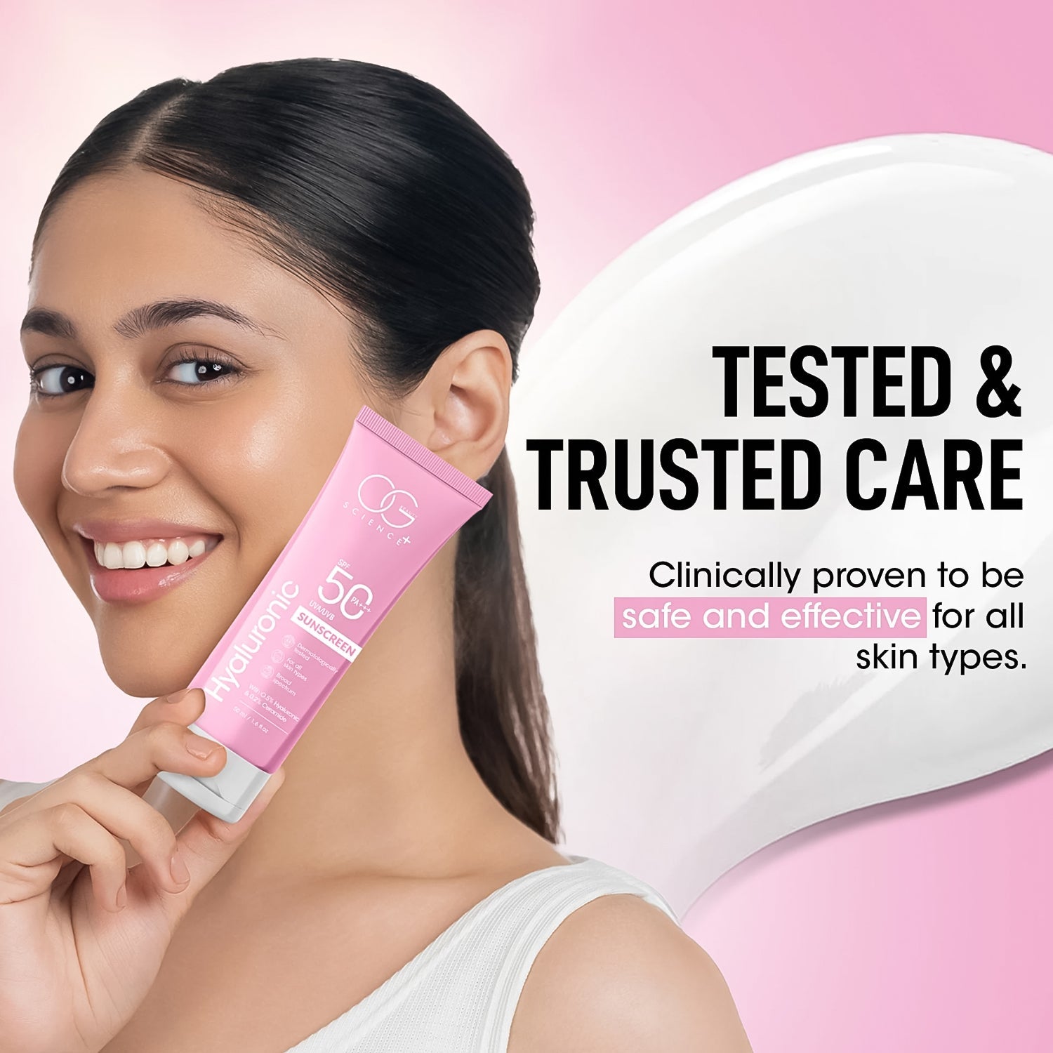 OG Beauty Science Hyaluronic Sunscreen (50ML / 1 Pc)