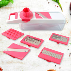 6-in-1 Vegetable Slicer, Grater & Chopper - (Set)