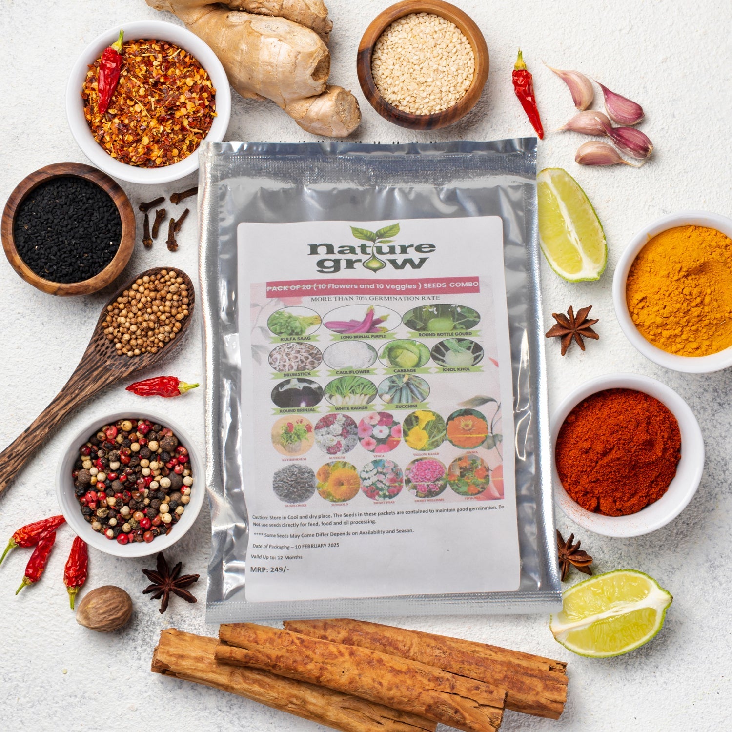 Natureâ€™s Bounty Seed Collection