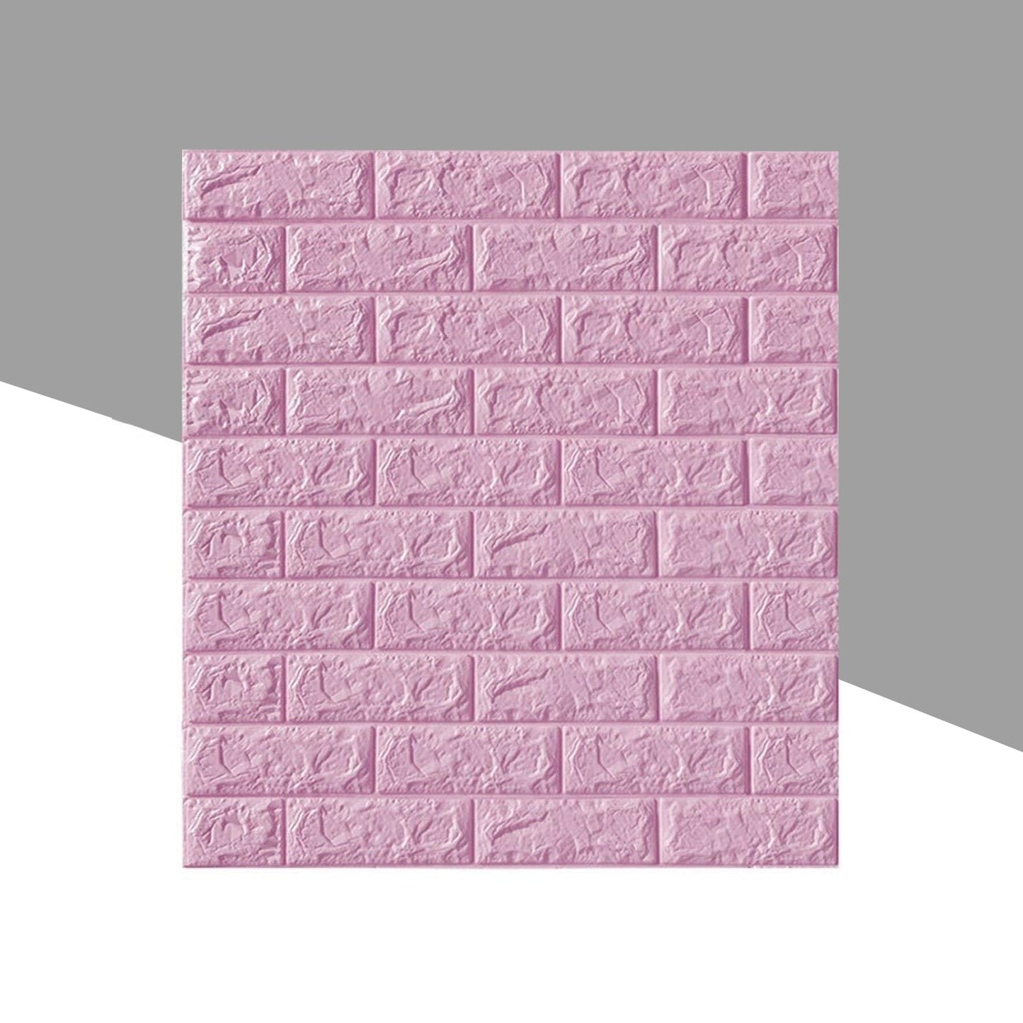 Wallpaper 3D Foam Wallpaper Sticker Panels (70 x 76 Cm / 1 Pc)